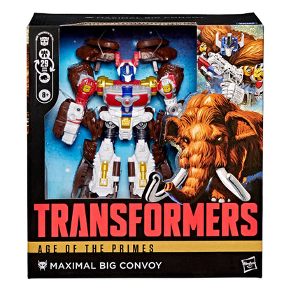 Transformers Age of the Primes Leader Class Action Figure Maximal Big Convoy