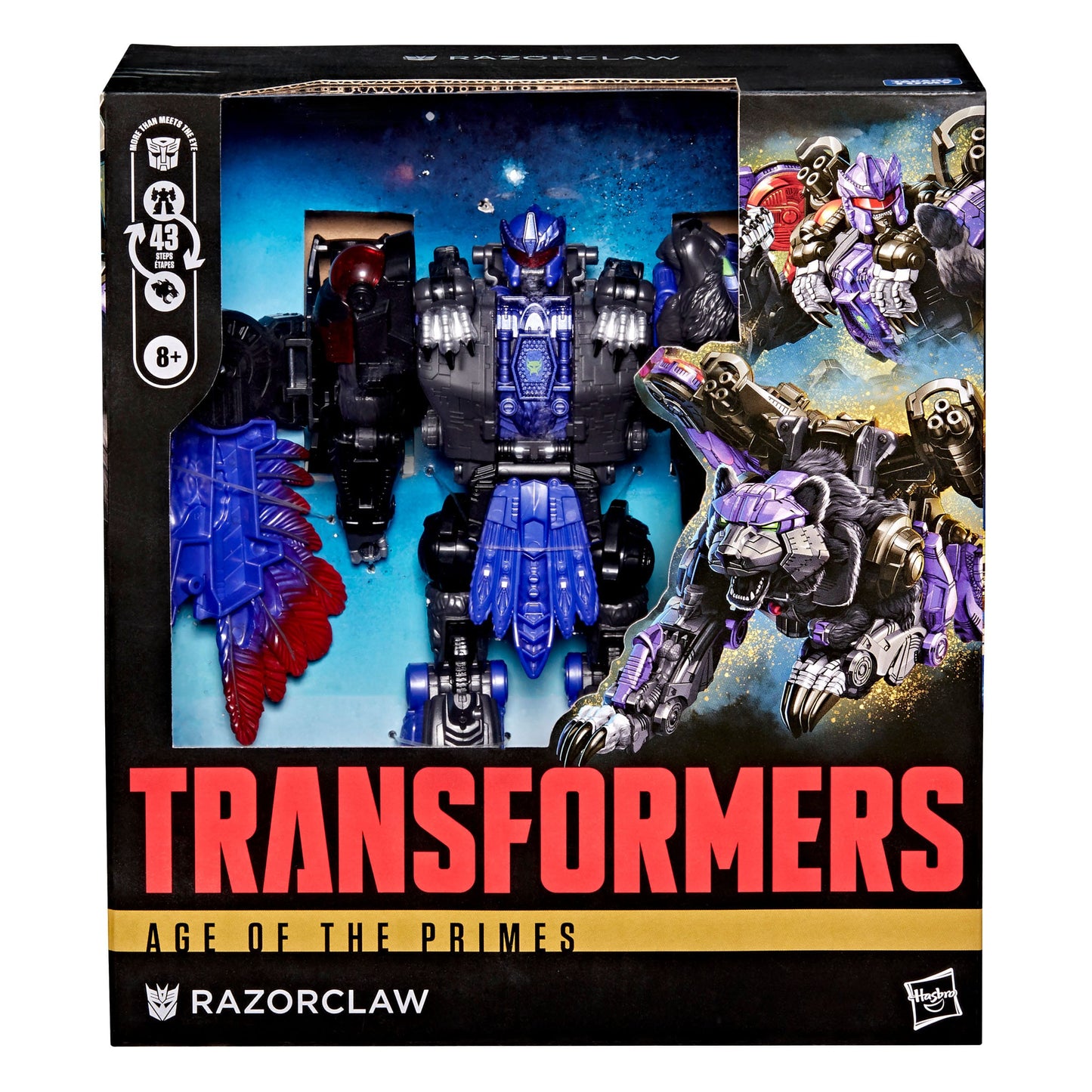 Transformers Age of the Primes Leader Class Action Figure Razorclaw
