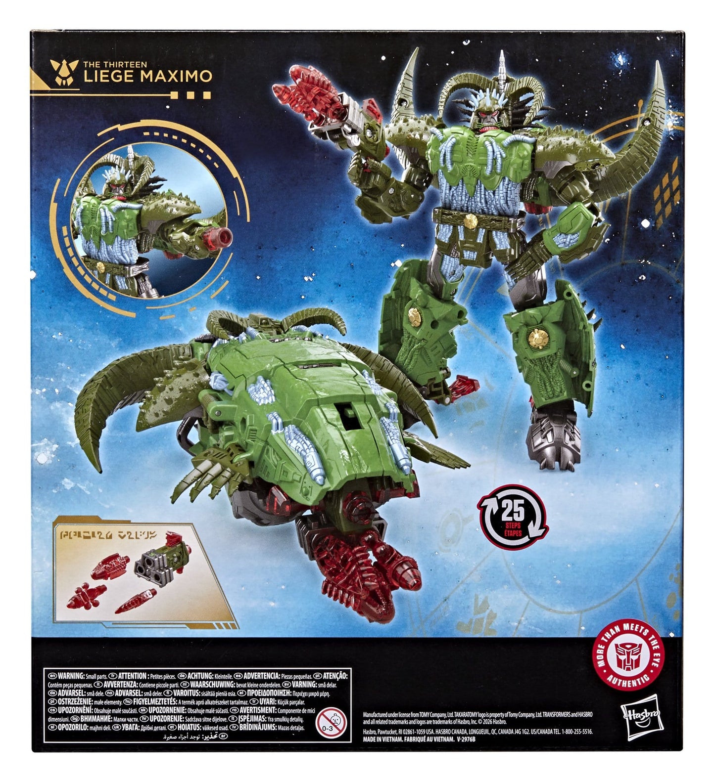 Transformers Age of the Primes Leader Class Action Figure The Thirteen: Liege Maximo
