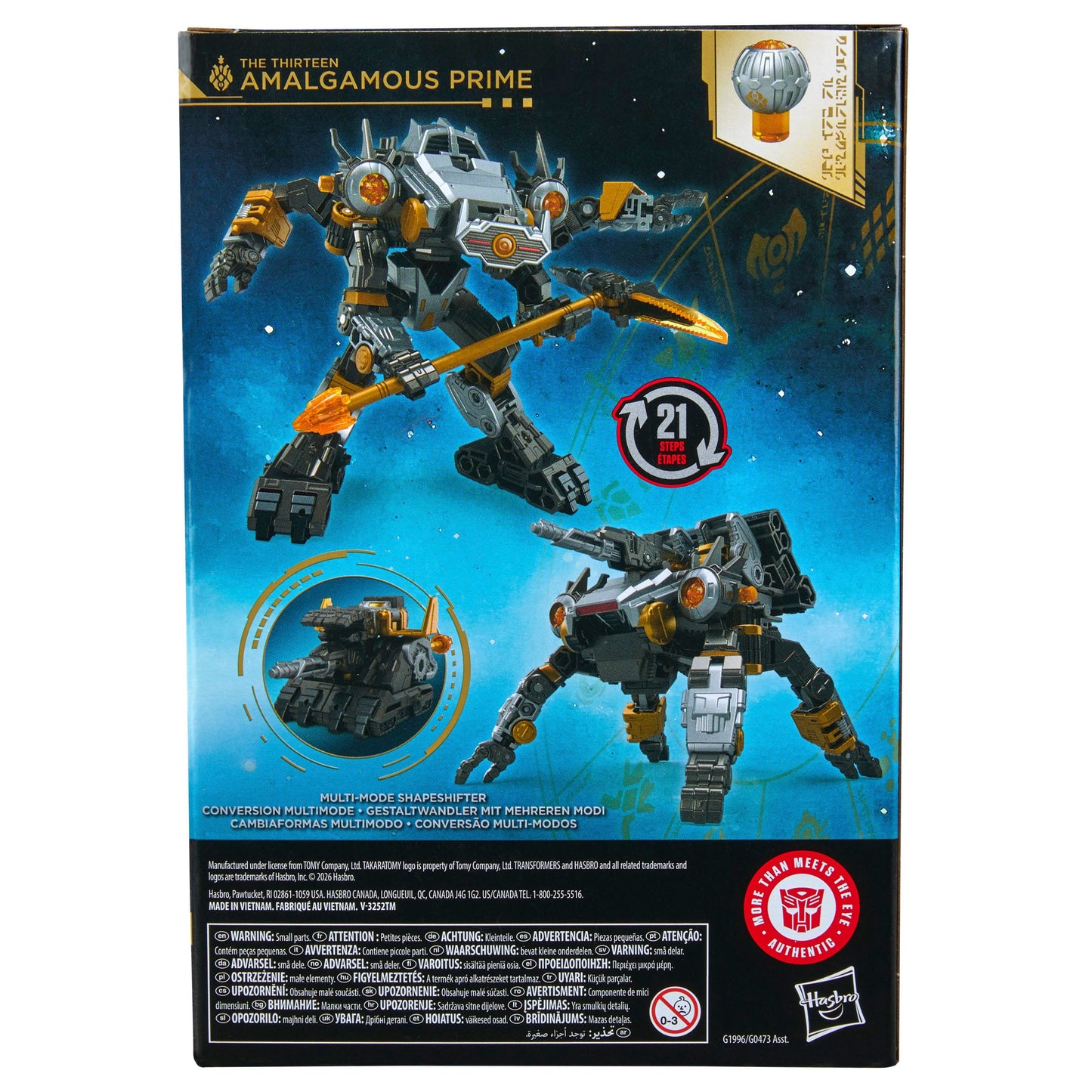 Transformers Age of the Primes Voyager Class Action Figure The Thirteen: Amalgamous Prime