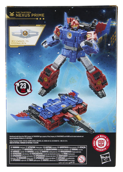 Transformers Age of the Primes Voyager Class Action Figure The Thirteen: Nexus Prime
