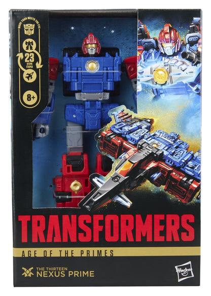 Transformers Age of the Primes Voyager Class Action Figure The Thirteen: Nexus Prime