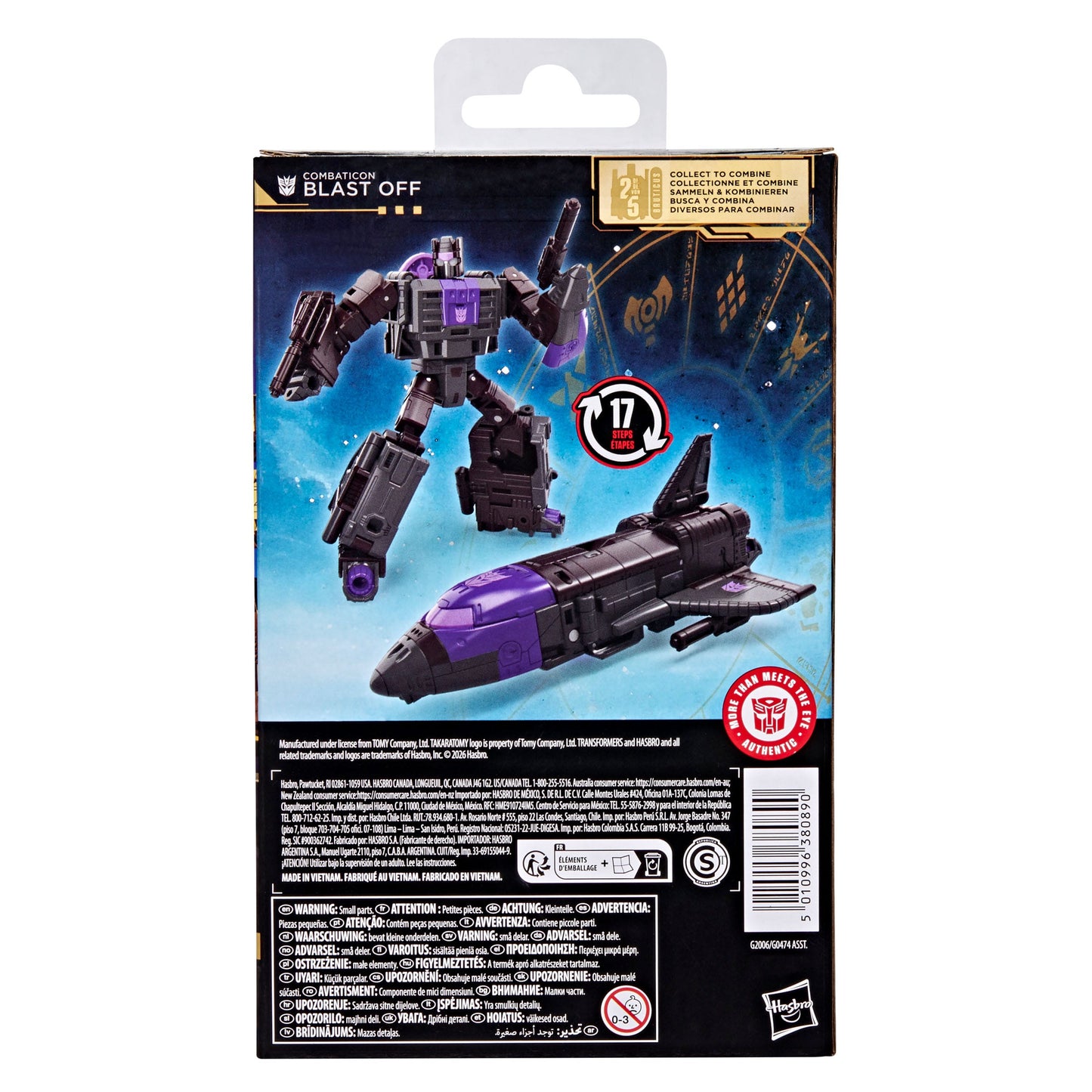 Transformers Age of the Primes Deluxe Class Action Figure Combaticon Blast Off