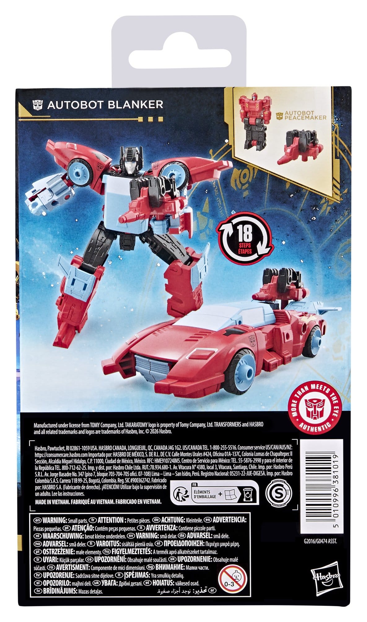 Transformers Age of the Primes Deluxe Class Action Figure Autobot Blanker