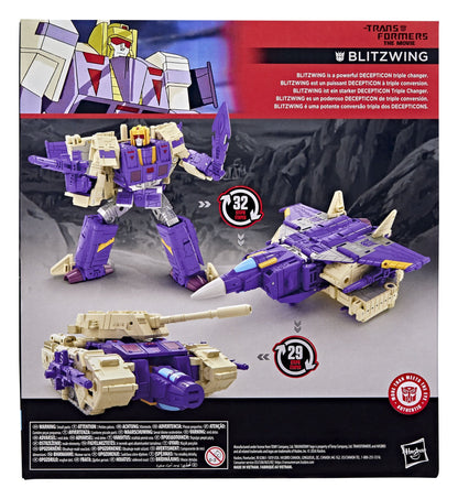 The Transformers: The Movie Studio Series Leader Class Action Figure Blitzwing