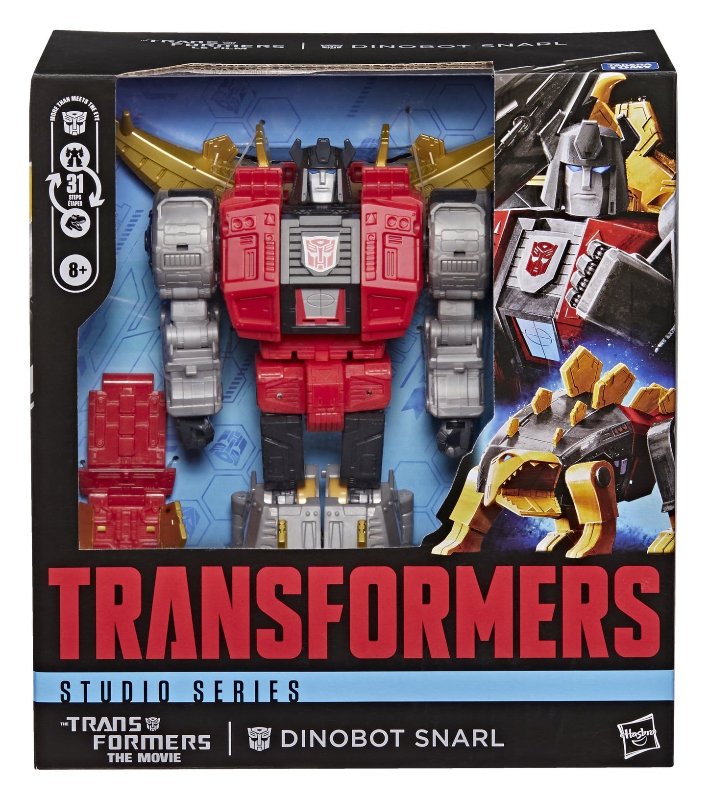 The Transformers: The Movie Studio Series Leader Class Action Figure Dinobot Snarl