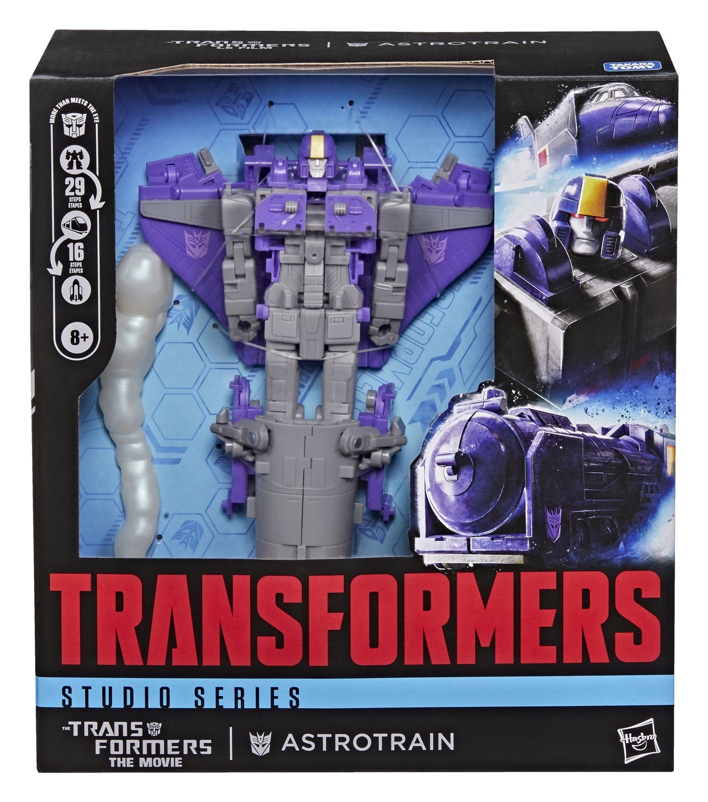 The Transformers: The Movie Studio Series Leader Class Action Figure Astrotrain