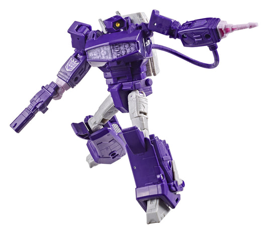 The Transformers: The Movie Studio Series Voyager Class Action Figure Shockwave