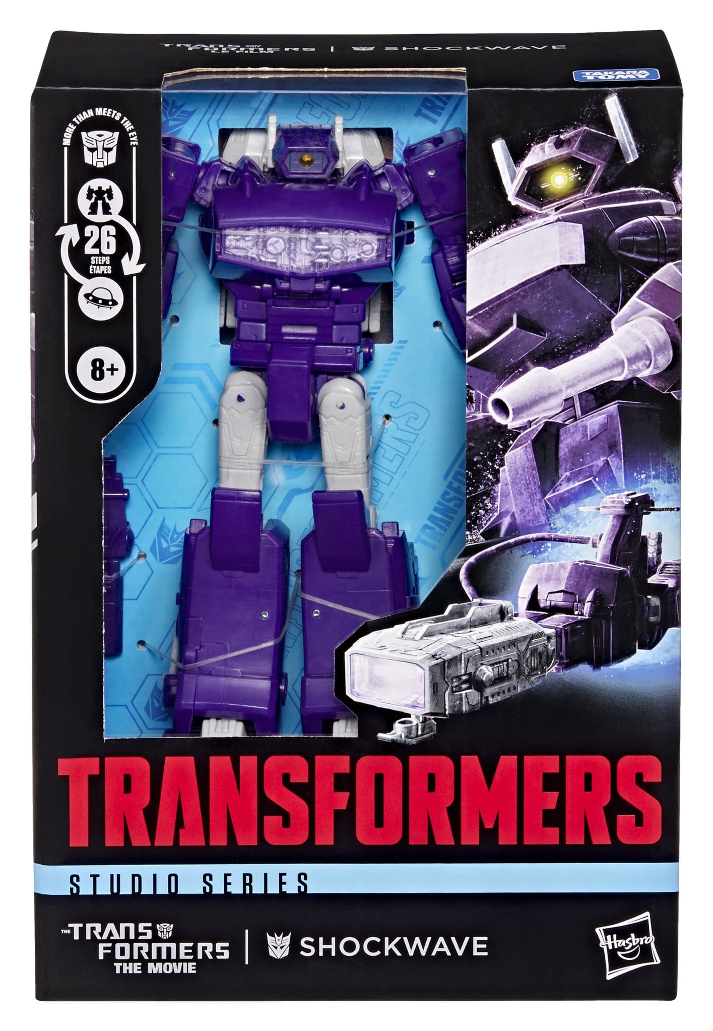 The Transformers: The Movie Studio Series Voyager Class Action Figure Shockwave