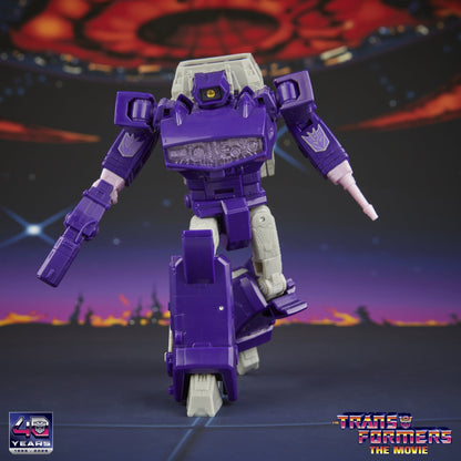 The Transformers: The Movie Studio Series Voyager Class Action Figure Shockwave