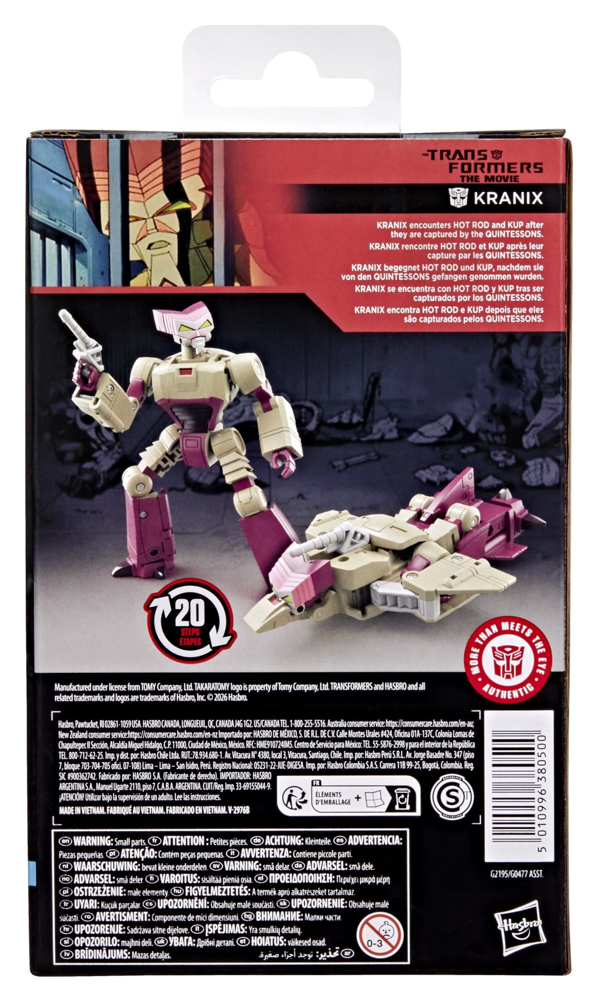 Transformers Studio Series The Transformers: The Movie Deluxe Class Kranix