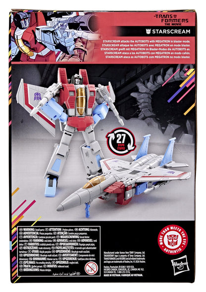The Transformers: The Movie Studio Series Voyager Class Action Figure Starscream