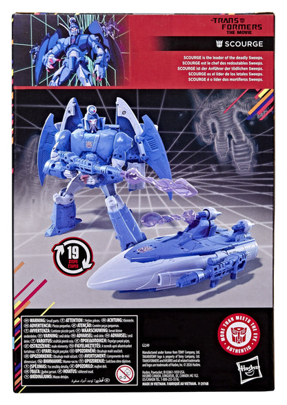 The Transformers: The Movie Studio Series Voyager Class Action Figure MTMTE Collection: Scourge