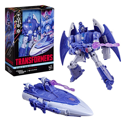 The Transformers: The Movie Studio Series Voyager Class Action Figure MTMTE Collection: Scourge