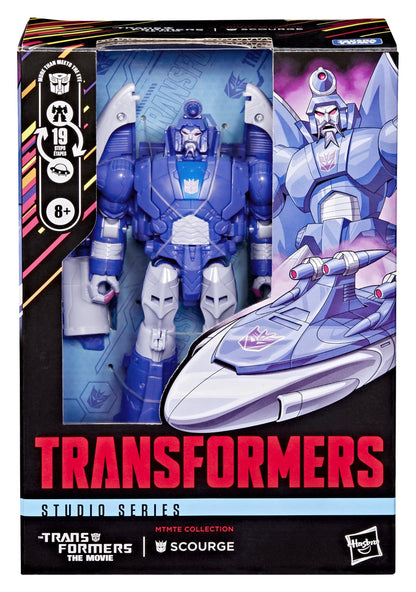 The Transformers: The Movie Studio Series Voyager Class Action Figure MTMTE Collection: Scourge