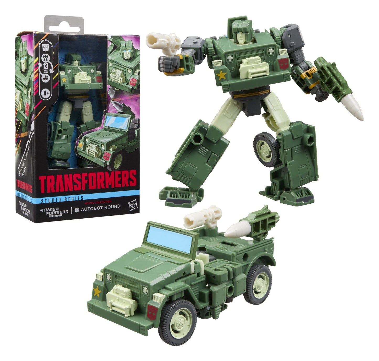 Transformers Studio Series MTMTE Collection The Transformers : The Movie Deluxe Class Autobot Hound