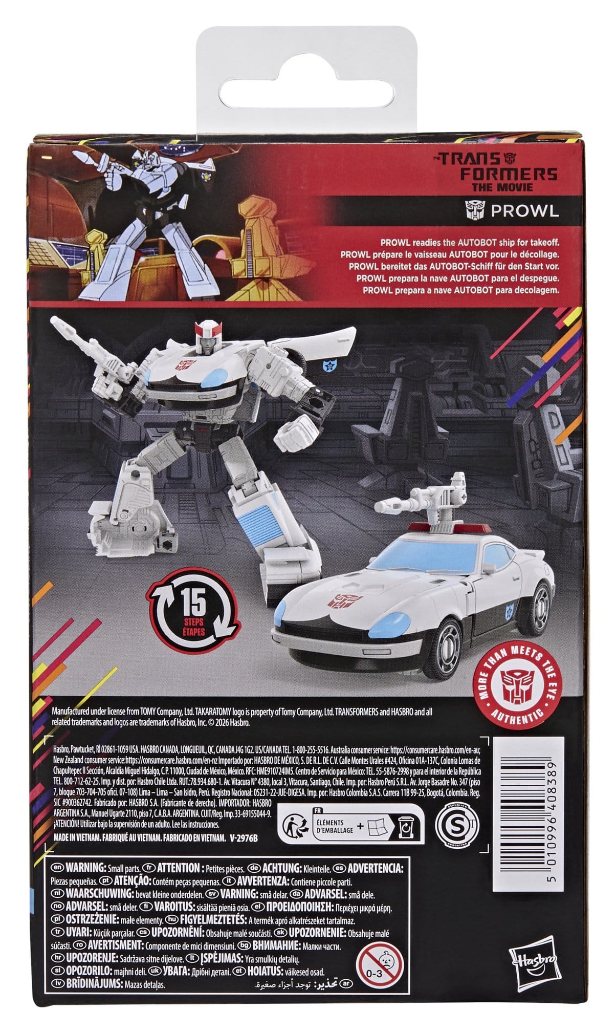 The Transformers: The Movie Studio Series Deluxe Class Action Figure Prowl