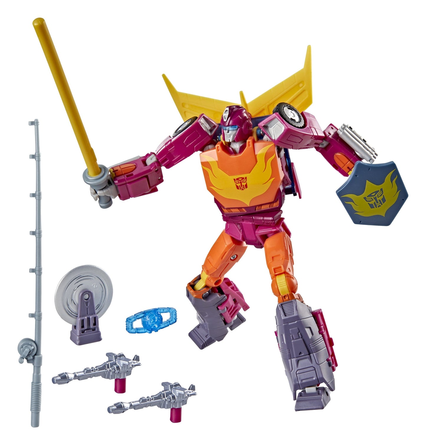 Transformers Studio Series MTMTE Collection The Transformers: The Movie Voyager Class Autobot Hot Rod