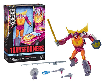 Transformers Studio Series MTMTE Collection The Transformers: The Movie Voyager Class Autobot Hot Rod