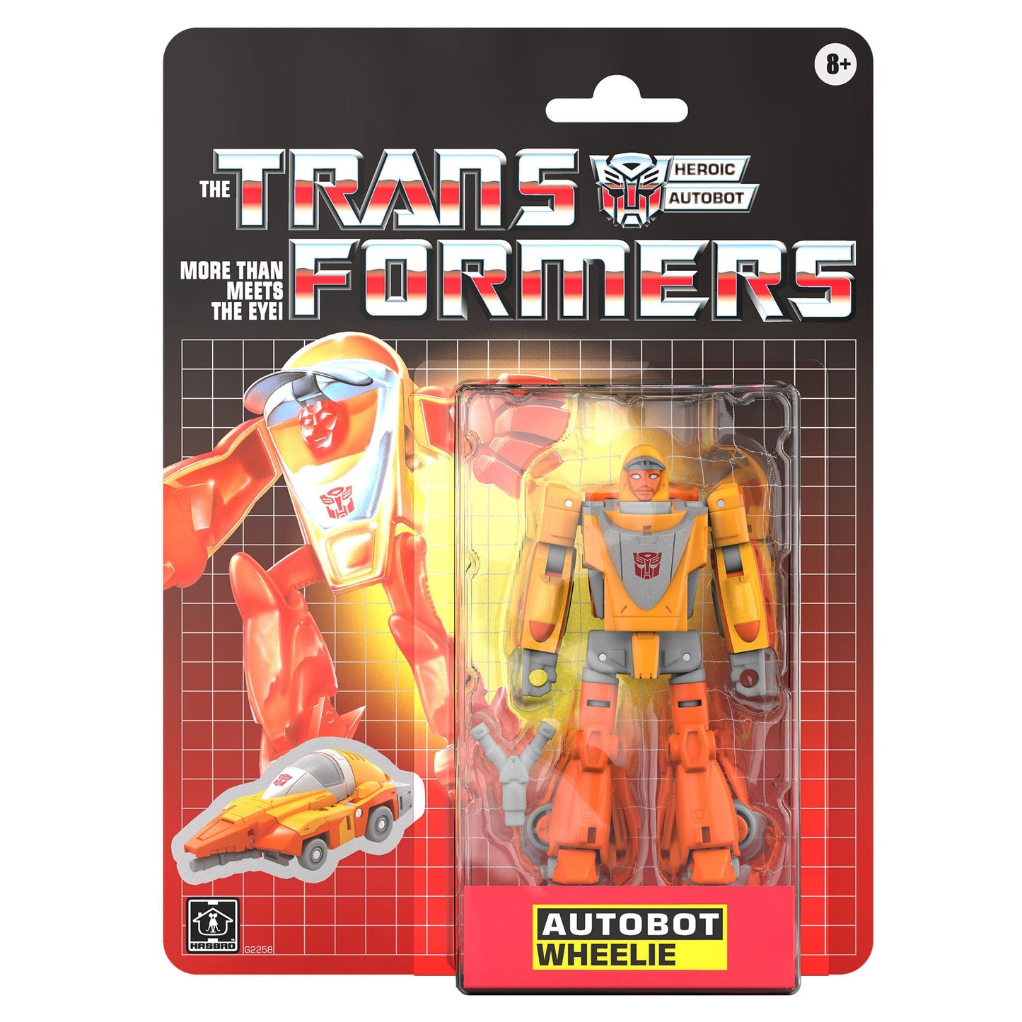 The Transformers Retro G1 Action Figure Autobot Wheelie