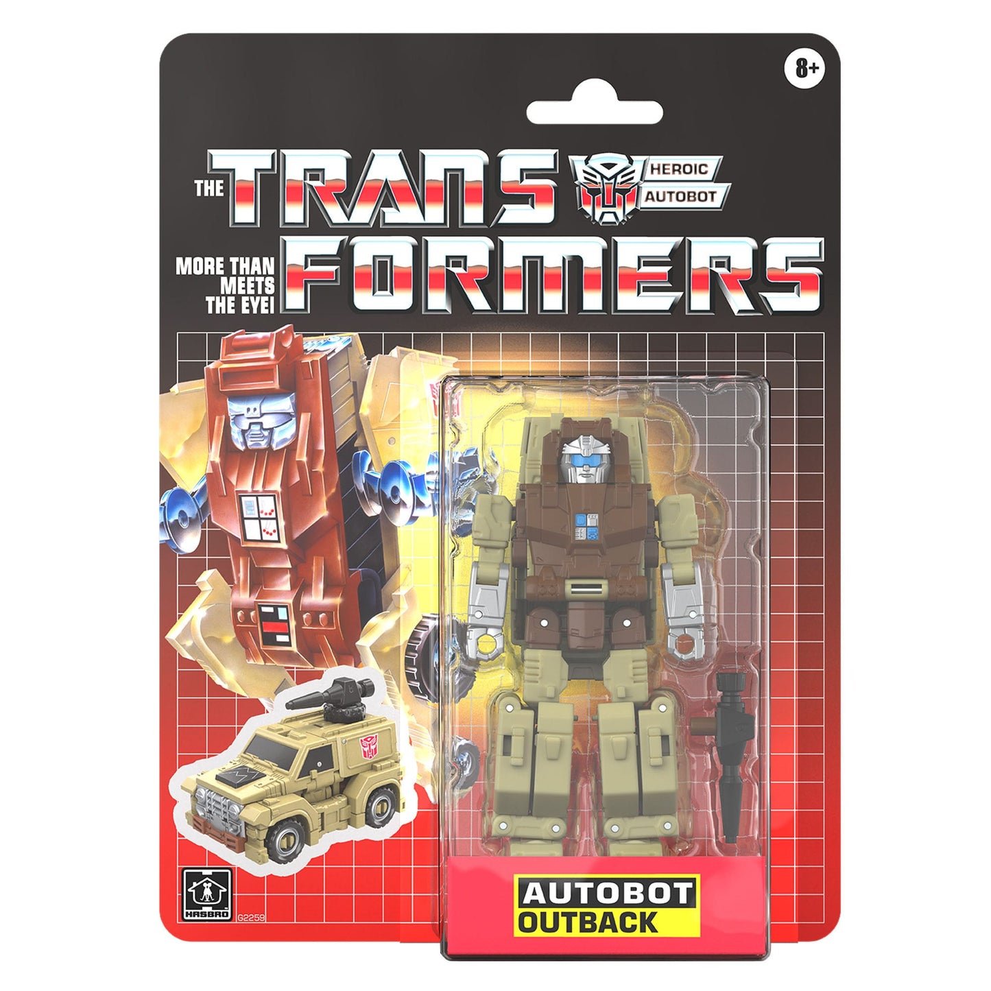 The Transformers Retro G1 Action Figure Autobot Outback