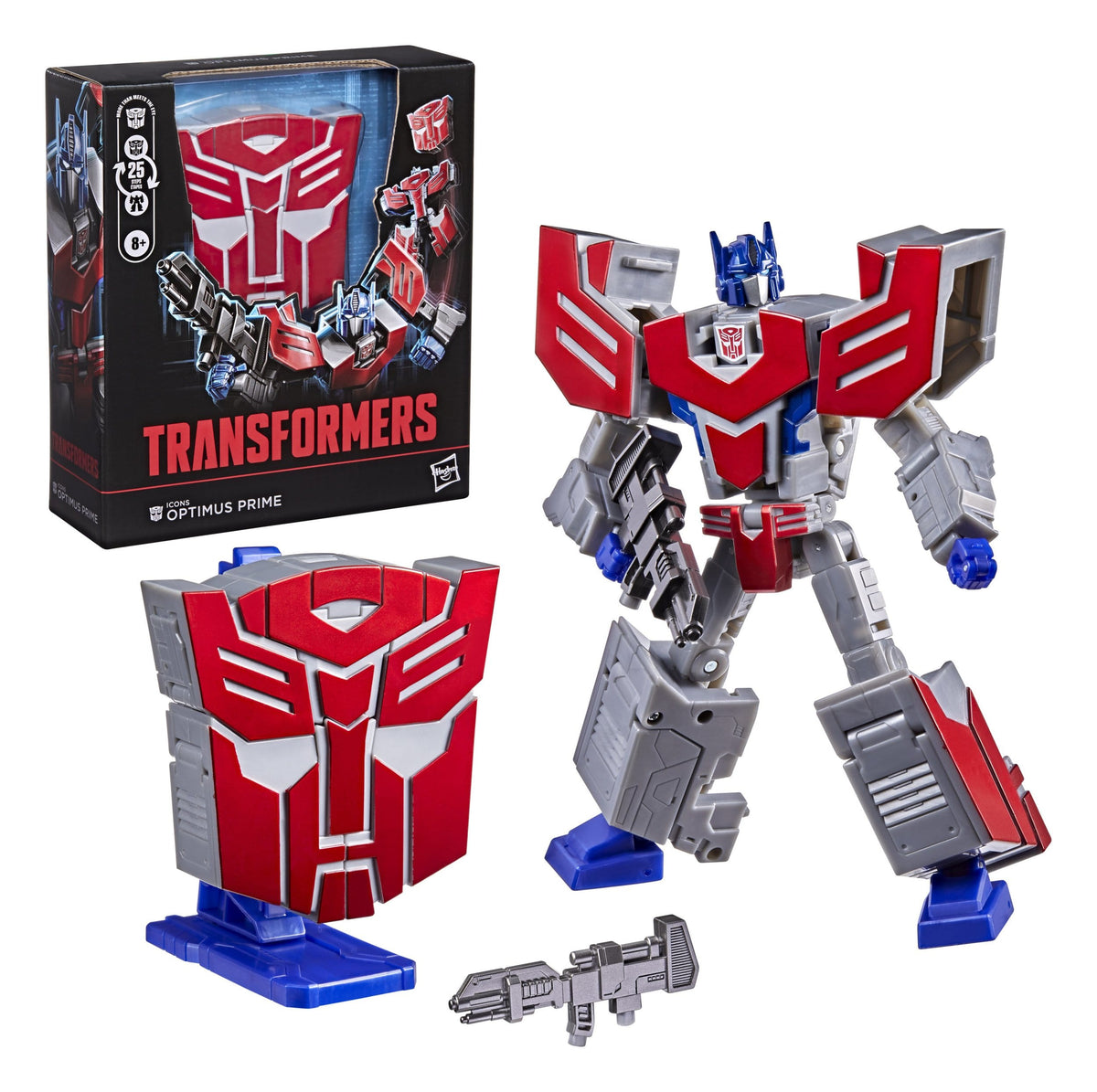 Transformers Icons Voyager Class Action Figure Optimus Prime