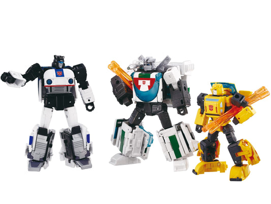 Transformers Dramatic Capture Series Action Figure 3-Pack Cybertron Chas