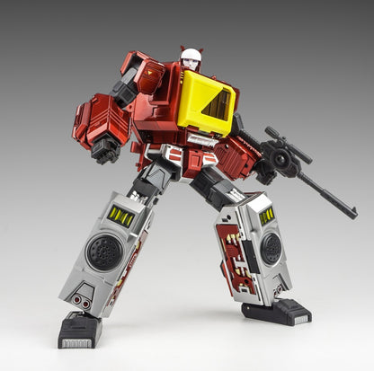 KFC Toys Transistor Pure Red Metallic Version and HiFi