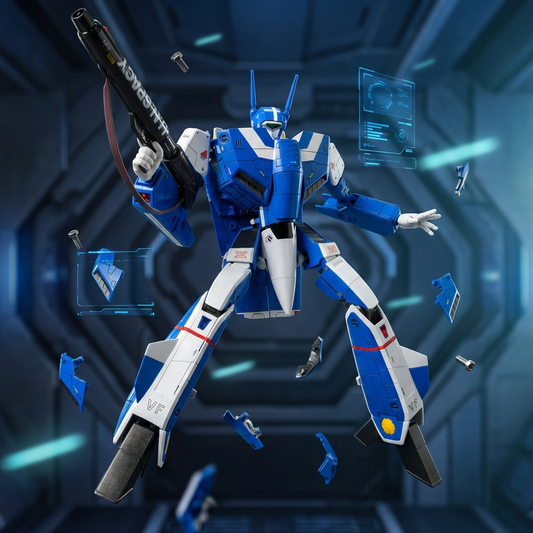 Robotech Action Figure ROBO-DOU VF-1J Veritech (Max Sterling) 20 cm