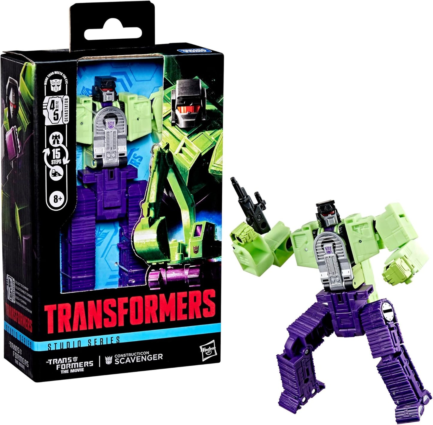 Transformers the Movie Studio Series Constructicon Scavenger figure