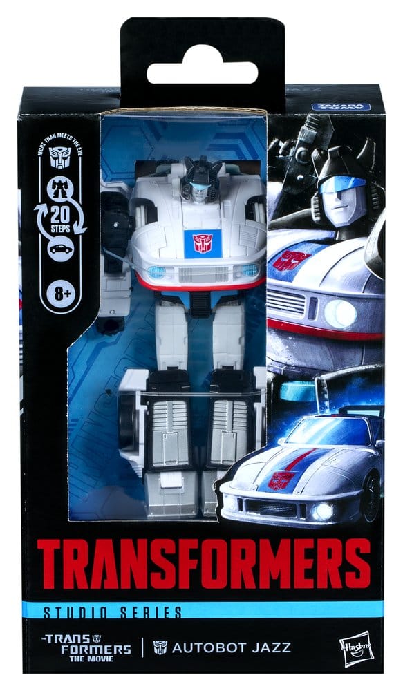 The Transformers: The Movie Studio Series Deluxe Class Action Figure Autobot Jazz