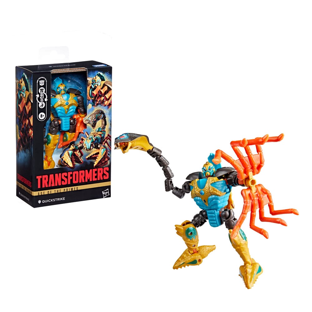 Transformers Age of the Primes Deluxe Class Action Figure Quickstrike